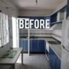 Así ha quedado la reforma sin obras de esta cocina obsoleta y sin gracia: ahora es un espacio mucho más moderno y luminoso