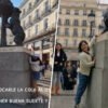 La gente ha empezado a hacer fila para tocarle el culo a la estatua del oso de Madrid. Tiene tan poco sentido como parece