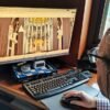 Muchas veces el arte es inexplicable, y un jubilado de Málaga usa la herramienta más ilógica para crearlo: Excel
