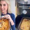 El flan fitness con 20 gramos de proteínas que puedes preparar en tu freidora de aire, para un postre saludable