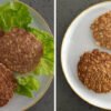 ¿Tienes una lata de atún, huevo y avena? Puedes preparar estas hamburguesas proteicas en 5 minutos