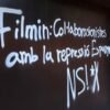 Filmin ha estrenado un documental sobre los antidisturbios del procés. Y ahora tiene pintadas amenazantes en su sede